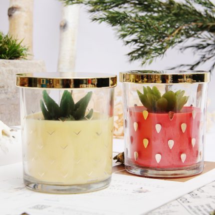 Essential Oil Fruit scented candles