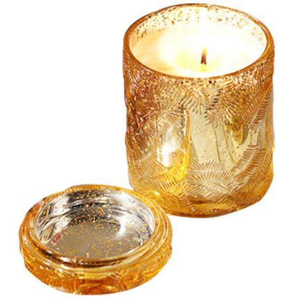Soy Wax Metal Round Scent Candle